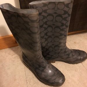 Coach Rain Boots